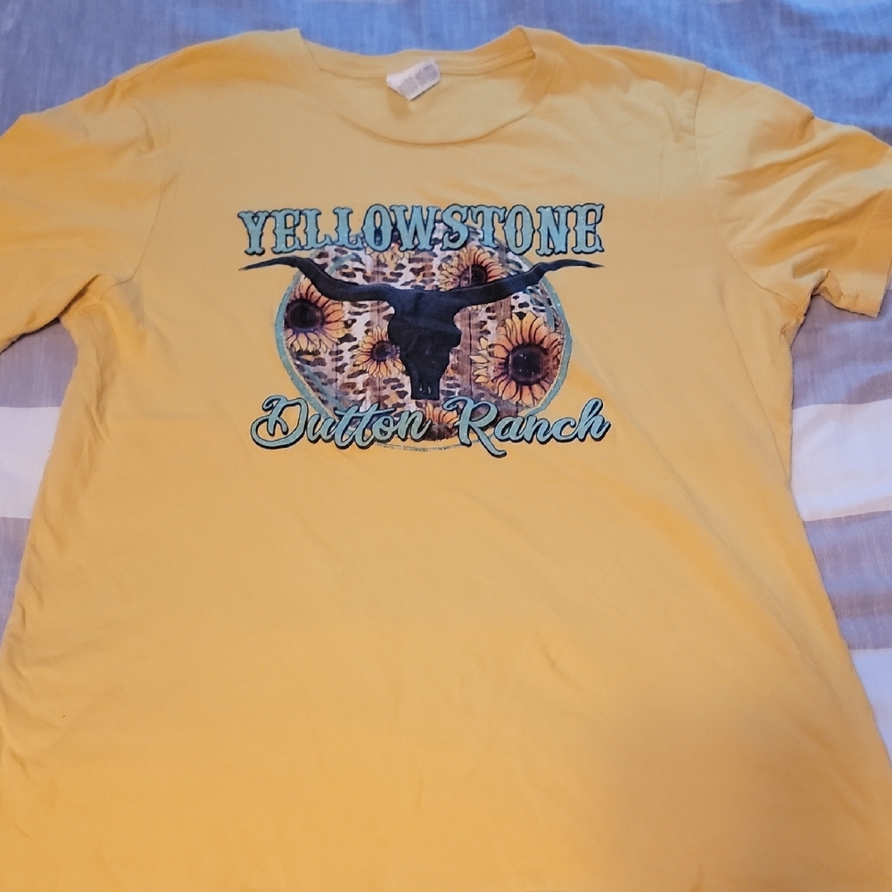 Bella Canvas Yellow Long Sleeve Tee